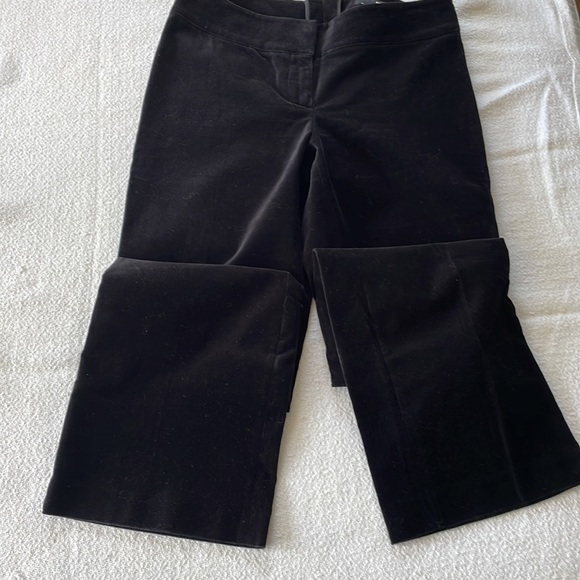 Black Velvet Pants - Picture 3 of 4